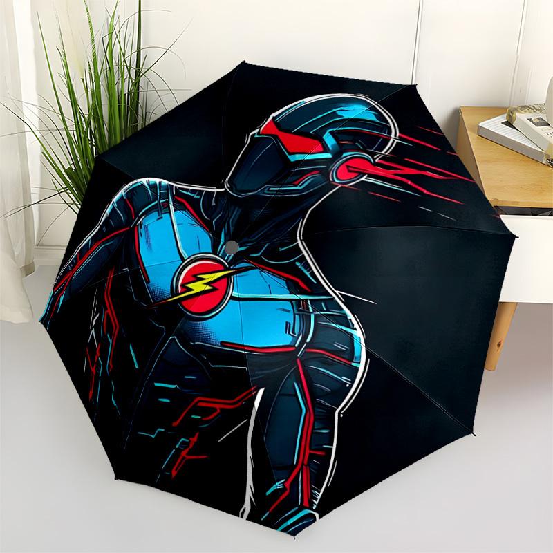 1pc Superhero Automatic Folding Umbrella - Sturdy 8-Rib Polyester Canopy,Sun-Defying Travel Companion yy251023151
1pc Superhero Automatic Folding Umbrella - Sturdy 8-Rib Polyester Canopy,Sun-Defying Travel Companion yy251023151