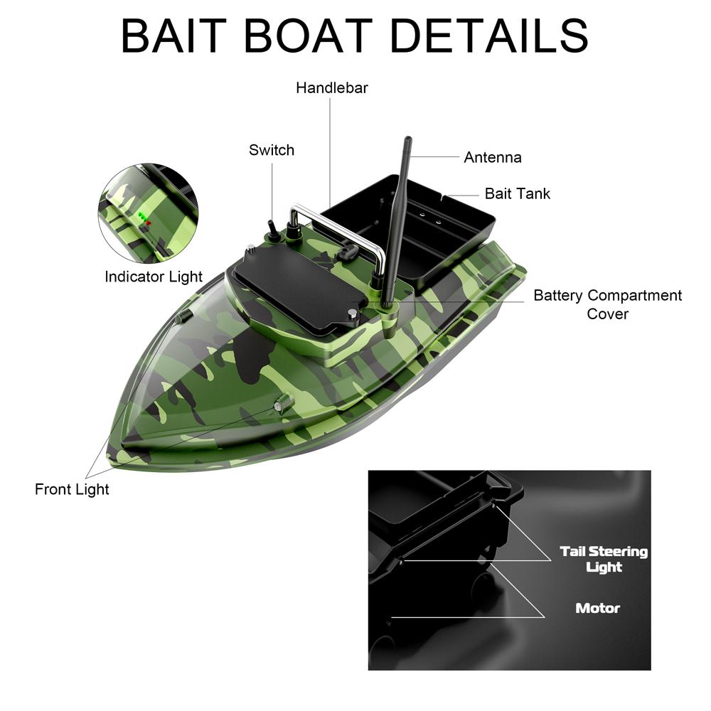 Рыболовный прикормочный кораблик 500м Пульт дистанционного управления Прикормочный кораблик Двухмоторный Эхолот 2КГ Загрузка Поддержка Автоматический Круиз/Коррекция Маршрута
Рыболовный прикормочный кораблик 500м Пульт дистанционного управления Прикормочный кораблик Двухмоторный Эхолот 2КГ Загрузка Поддержка Автоматический Круиз/Коррекция Маршрута