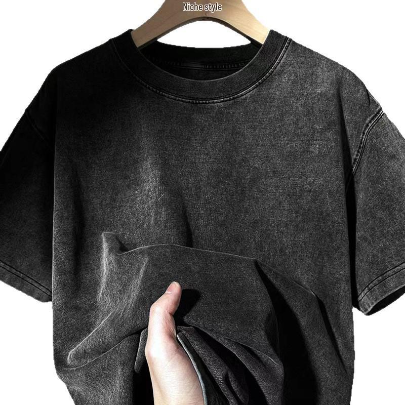 Unisex Retro Distressed Heavyweight T-Shirt – Loose Fit, Round Neck, Short Sleeve, Trendy Style XL чёрный
Unisex Retro Distressed Heavyweight T-Shirt – Loose Fit, Round Neck, Short Sleeve, Trendy Style XL чёрный