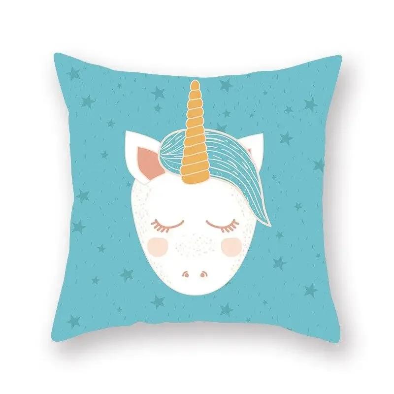 Unicorn Print Cushion Cover Party Decoration Birthday Peach Skin Pillowcase 30x30cm
Unicorn Print Cushion Cover Party Decoration Birthday Peach Skin Pillowcase 30x30cm