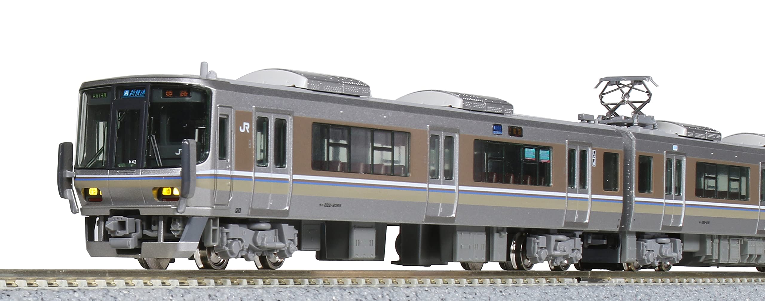 KATO N Gauge 223 Series 2000 Series New Rapid 4-вагонный набор 10-1898 Железнодорожная модель поезда
KATO N Gauge 223 Series 2000 Series New Rapid 4-вагонный набор 10-1898 Железнодорожная модель поезда