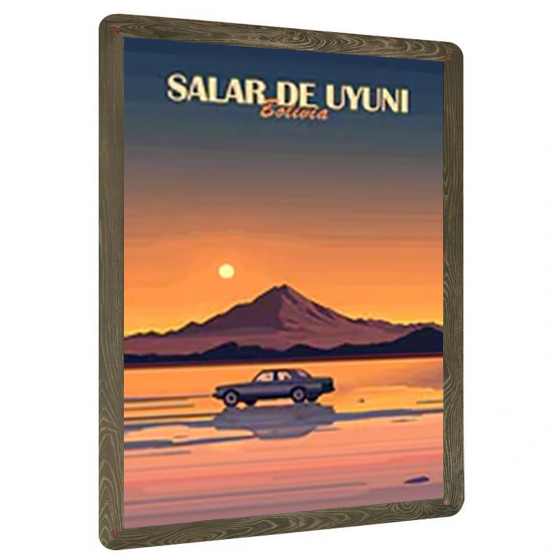 Салар-де-Уюни Боливия Пейзаж Железное Настенное Искусство Винтажный Автомобиль Закат Горный Пейзаж Домашний Декор Металлическая Картина 20x30cm(7.8x11.8inch)
Салар-де-Уюни Боливия Пейзаж Железное Настенное Искусство Винтажный Автомобиль Закат Горный Пейзаж Домашний Декор Металлическая Картина 20x30cm(7.8x11.8inch)