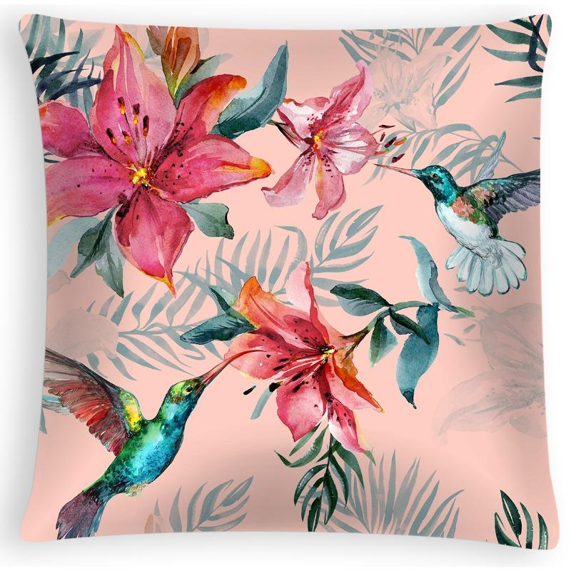 Наволочка для подушки с листьями растений, тропическими листьями, цветами и птицами, напечатанная, из персикового бархата, на диван, в спальню 45 * 45Cm without pillow core
Наволочка для подушки с листьями растений, тропическими листьями, цветами и птицами, напечатанная, из персикового бархата, на диван, в спальню 45 * 45Cm without pillow core