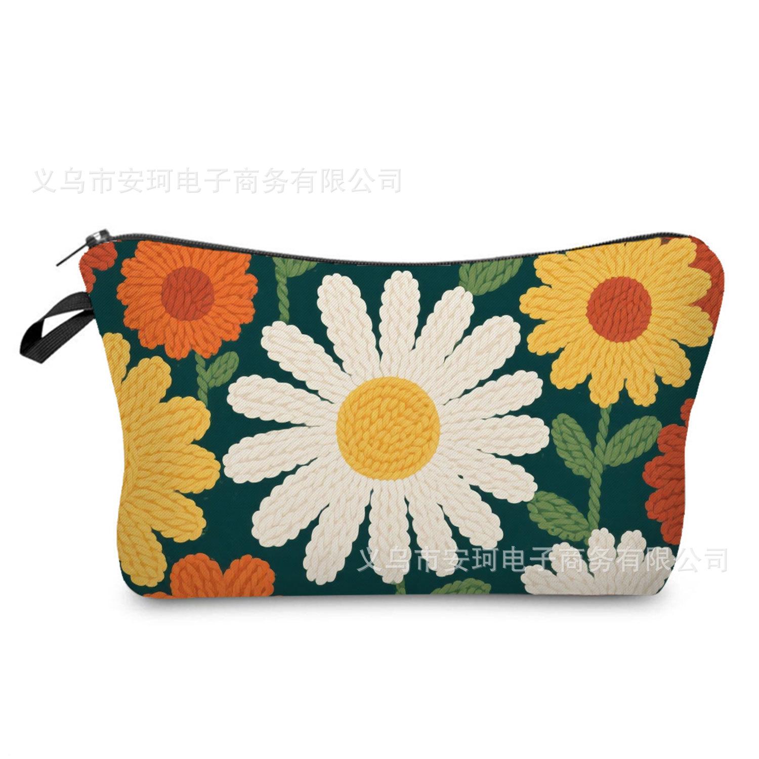 Women Wool flower Print Cosmetic Bag Toiletries Organize Travel Storage Case 6859 KTB
Women Wool flower Print Cosmetic Bag Toiletries Organize Travel Storage Case 6859 KTB