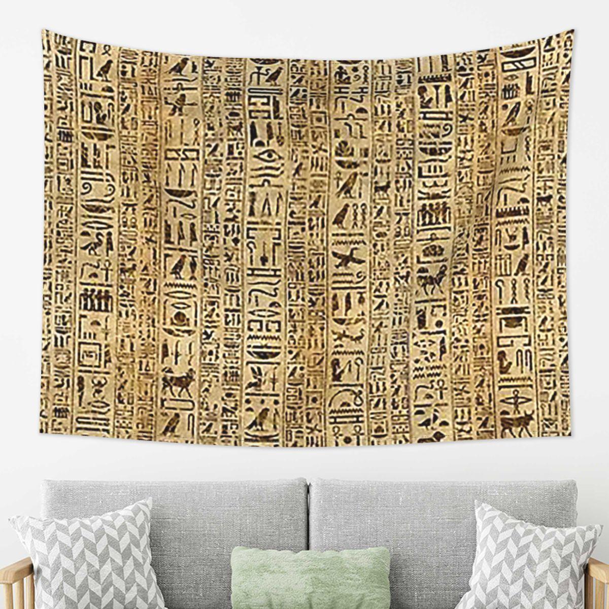 Egyptian Hieroglyphs And Deities Tapestry Decoration Art Aesthetic Tapestries for Bedroom Home Wall Cloth Wall Hanging 74x94cm(29x37in)
Egyptian Hieroglyphs And Deities Tapestry Decoration Art Aesthetic Tapestries for Bedroom Home Wall Cloth Wall Hanging 74x94cm(29x37in)
