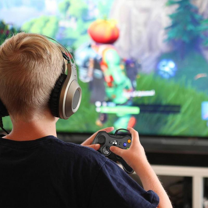 Проводной игровой контроллер для Xbox360s, геймпад, джойстик с гарнитурой, двойной вибрацией для ПК, компьютерной консоли, игры
Проводной игровой контроллер для Xbox360s, геймпад, джойстик с гарнитурой, двойной вибрацией для ПК, компьютерной консоли, игры