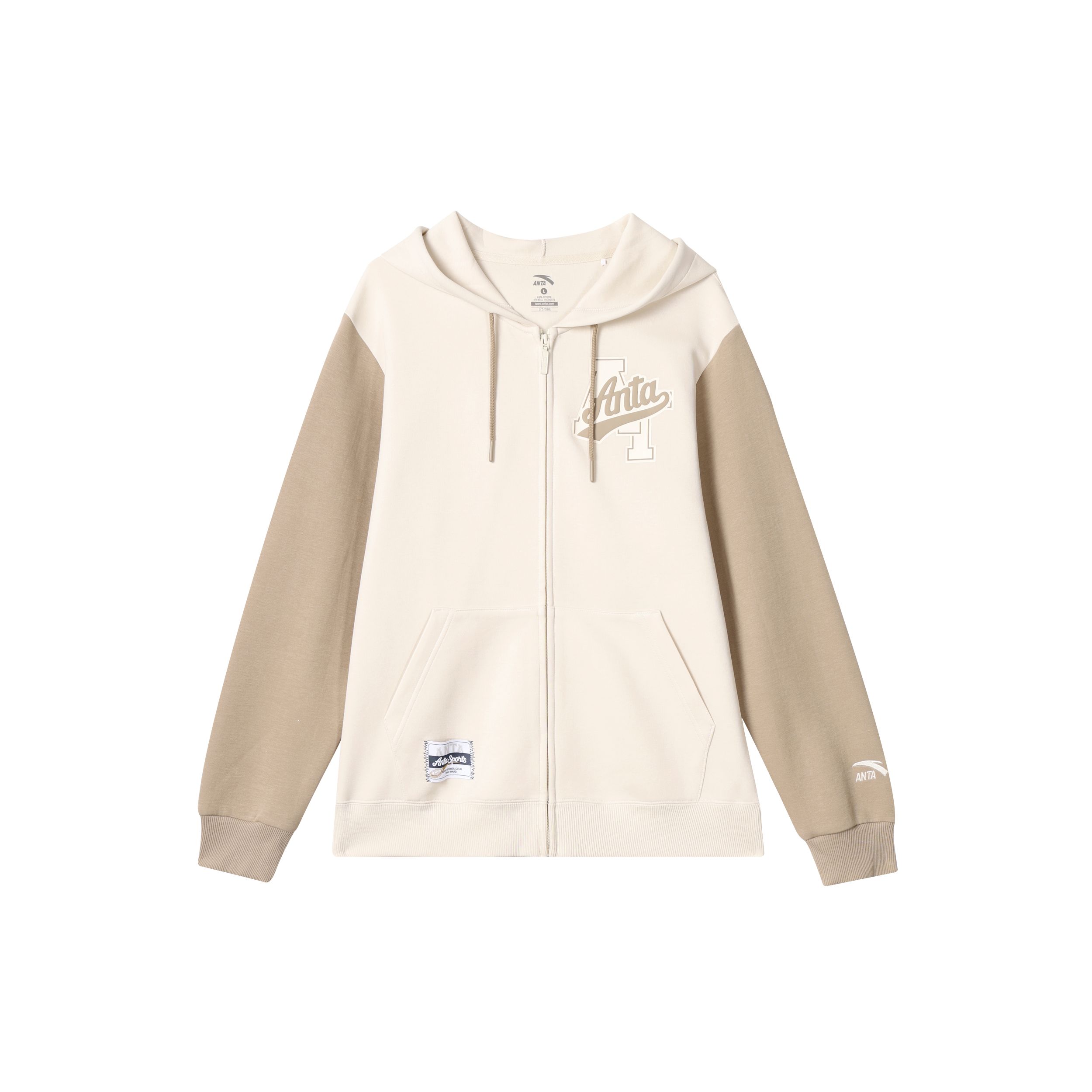 Anta Color Block Letter Print Casual Hooded Jacket Unisex Jacket Stone-White Charlotte-Gray 152338730-1 L
Anta Color Block Letter Print Casual Hooded Jacket Unisex Jacket Stone-White Charlotte-Gray 152338730-1 L
