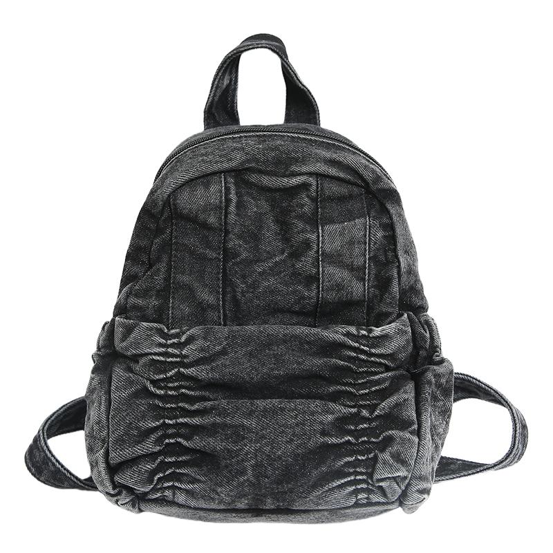 Рюкзак большой вместимости в студенческом стиле, джинсовый рюкзак, школьный рюкзак для студента чёрный
Рюкзак большой вместимости в студенческом стиле, джинсовый рюкзак, школьный рюкзак для студента чёрный