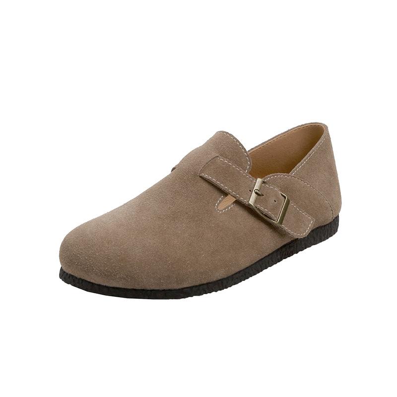 Sheepskin version, grape mother spring new felt flat bottom big round head Birkenstocks bag head flat bottom women s shoes genuine leather 35
Sheepskin version, grape mother spring new felt flat bottom big round head Birkenstocks bag head flat bottom women s shoes genuine leather 35