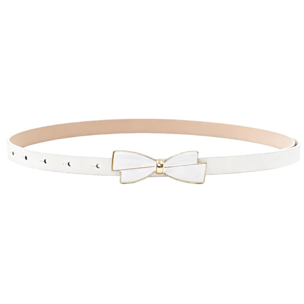 New Adjustable Bow-knot Thin Belt Sturdy Simple Waist Belt Comfortable Casual Belt Clothing Accessories білий
New Adjustable Bow-knot Thin Belt Sturdy Simple Waist Belt Comfortable Casual Belt Clothing Accessories білий