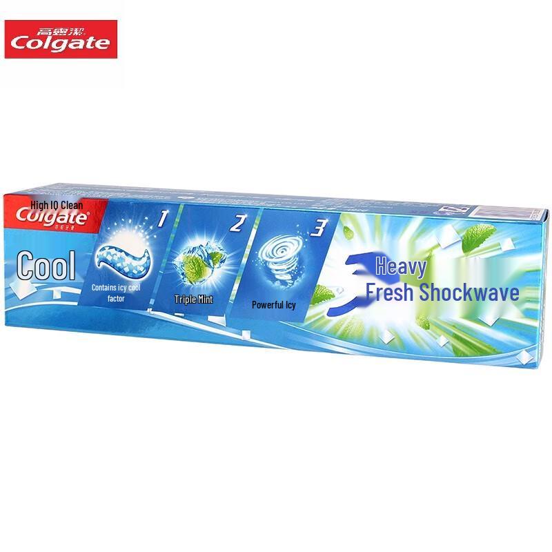 Colgate Ice Cool Triple Mint Toothpaste 120g
Colgate Ice Cool Triple Mint Toothpaste 120g