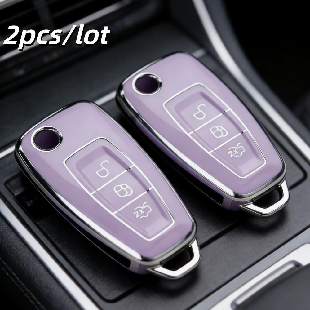 2pcs Car Key Case Covers For Ford Focus 3 4 Mondeo MK3 MK4 Fiesta Ecosport Kuga ST C-Max B-Max
2pcs Car Key Case Covers For Ford Focus 3 4 Mondeo MK3 MK4 Fiesta Ecosport Kuga ST C-Max B-Max