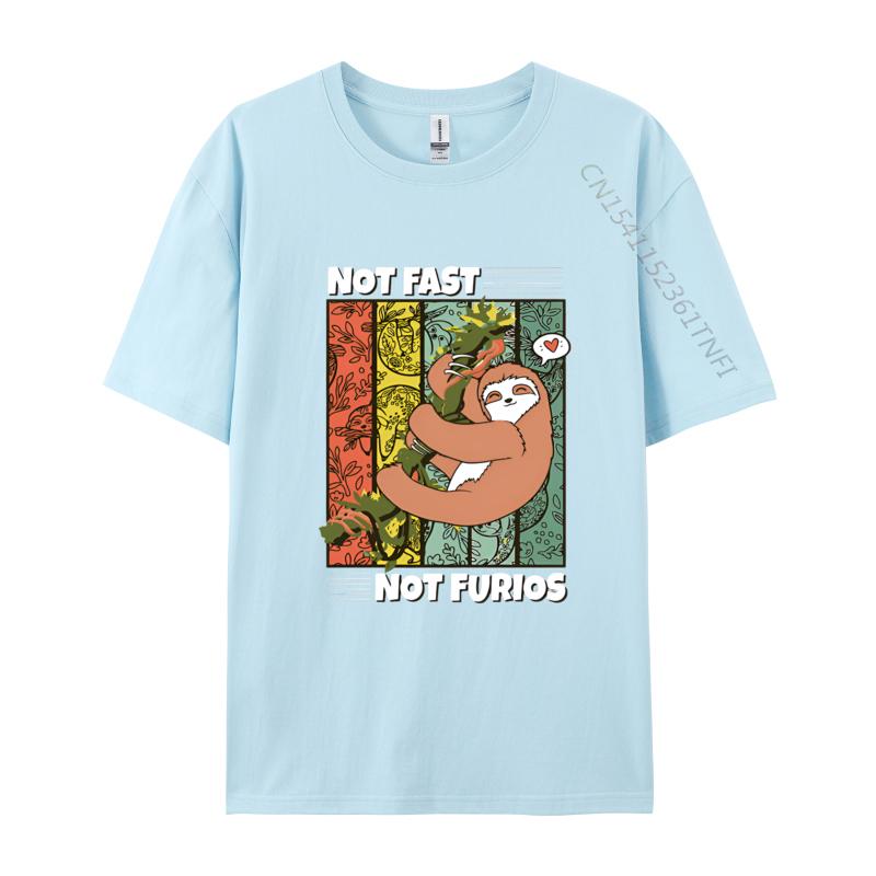 Not Fast Not Furious Funny Cute Lazy Sloth TShirt Tshirts For Men Leisure Tops Shirt Cotton 3xl Men Clothing 4XL
Not Fast Not Furious Funny Cute Lazy Sloth TShirt Tshirts For Men Leisure Tops Shirt Cotton 3xl Men Clothing 4XL