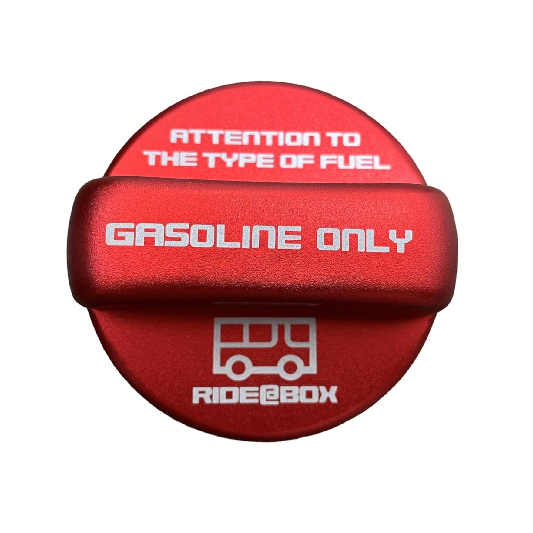 RIDE@BOX Fuel Cap Cover: Aluminum Fuel Filler Cap for Toyota Hiace/Regius Ace 200 Series, Red, Adhesive Type
RIDE@BOX Fuel Cap Cover: Aluminum Fuel Filler Cap for Toyota Hiace/Regius Ace 200 Series, Red, Adhesive Type