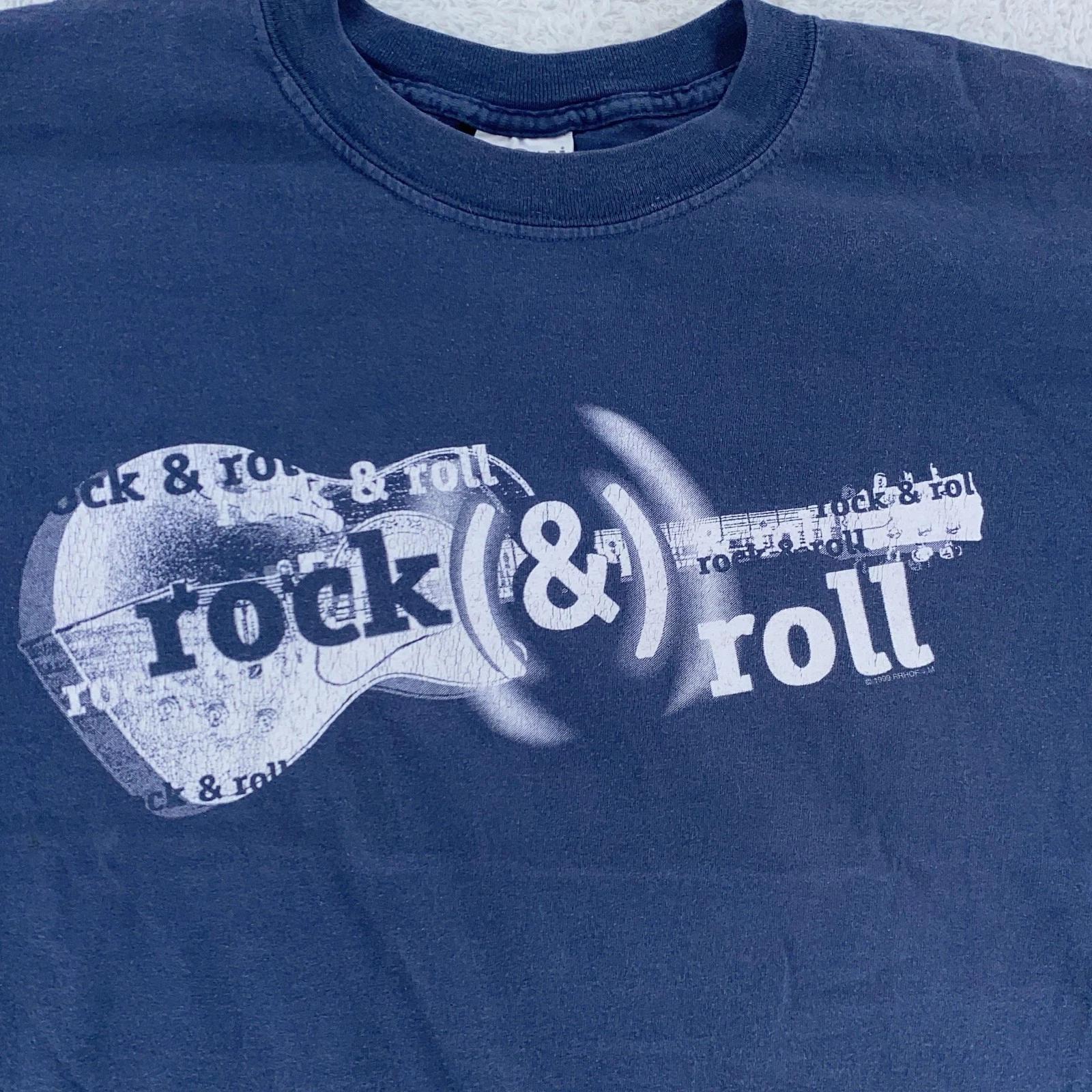 Vintage 90s Rock and Roll Hall of Fame T-Shirt XL/XXL Music Cleveland Museum S
Vintage 90s Rock and Roll Hall of Fame T-Shirt XL/XXL Music Cleveland Museum S