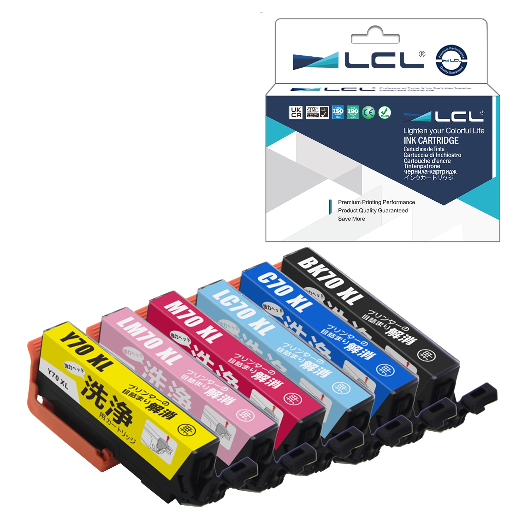 LCL Картридж для чищення IC6CL70L ICBK70L ICC70L ICM70L ICY70L ICLC70L ICLM70L із 6 засмічення принтера та замінити картриджем для чищення та виконати
LCL Картридж для чищення IC6CL70L ICBK70L ICC70L ICM70L ICY70L ICLC70L ICLM70L із 6 засмічення принтера та замінити картриджем для чищення та виконати