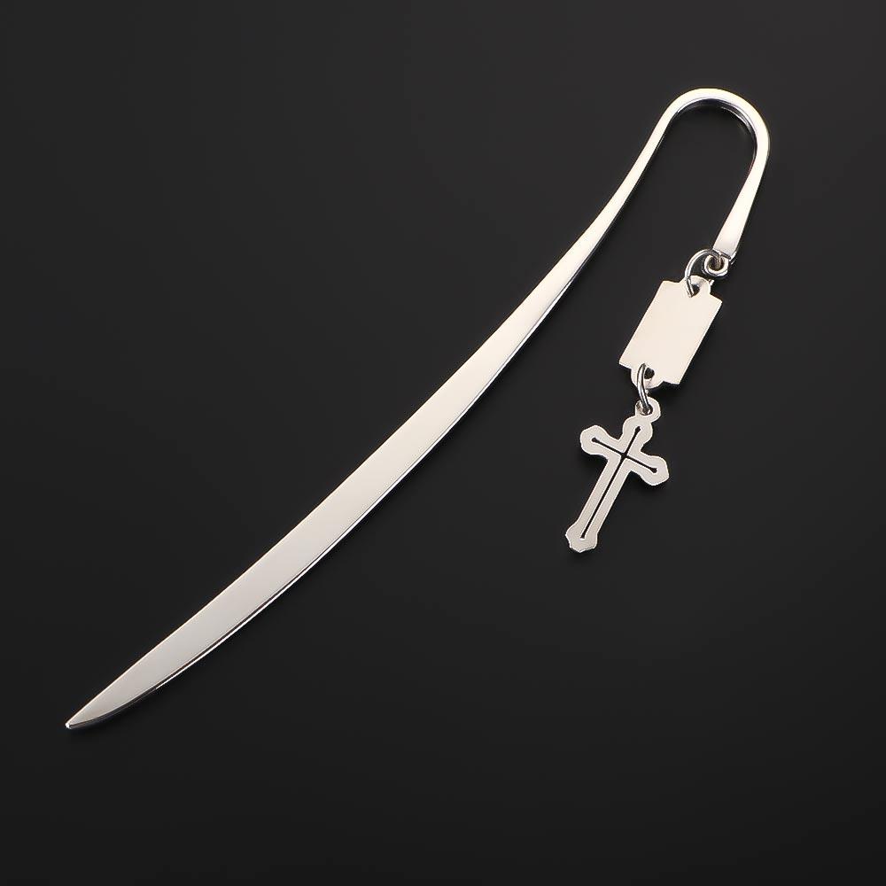 Marking School Office Decor Cross Pendant Bookmarks Cross Bookmarks Metal Bookmarks Letter Opener срібний
Marking School Office Decor Cross Pendant Bookmarks Cross Bookmarks Metal Bookmarks Letter Opener срібний
