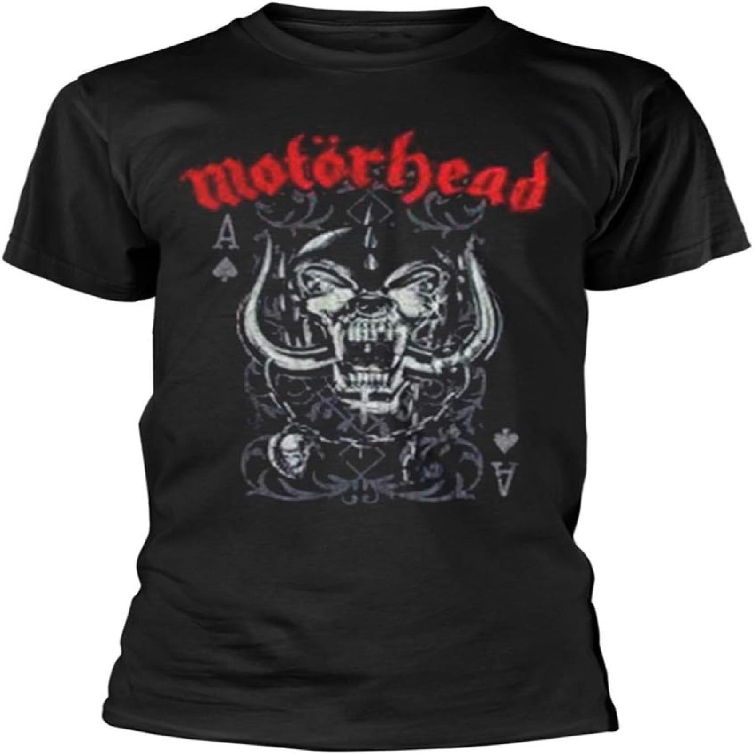 Motorhead Men Playing Card Short Sleeve T-shirt, Black, Small XXXXXL чорний
Motorhead Men Playing Card Short Sleeve T-shirt, Black, Small XXXXXL чорний