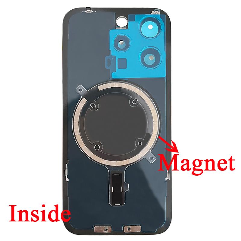 For iPhone 15 Pro Max For 15Pro Big hole back cover glass battery back cover with camera hole for replaceme With Magnet For 15ProMax Black
For iPhone 15 Pro Max For 15Pro Big hole back cover glass battery back cover with camera hole for replaceme With Magnet For 15ProMax Black