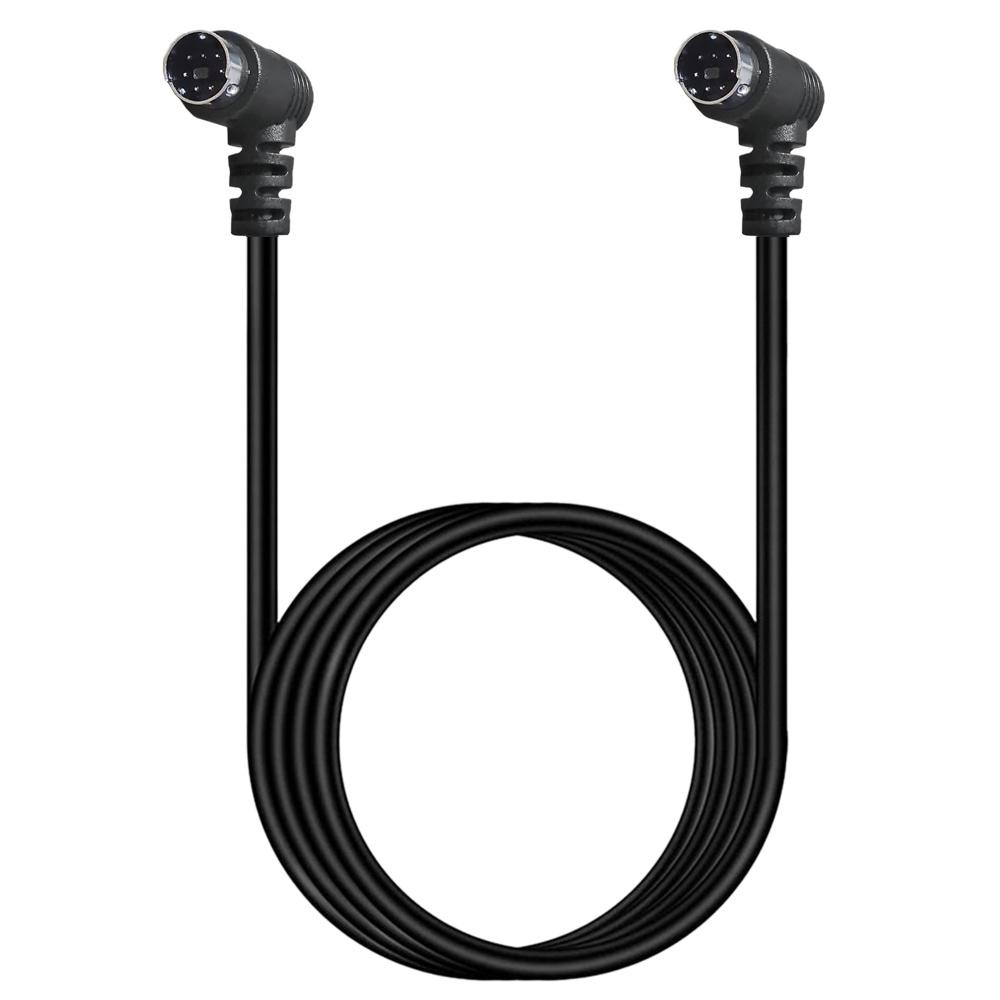 1.8m Mini DIN 7 Pin S-Video Cable Elbow Male to Elbow Male Audio Video Transfer Cord As Shown A
1.8m Mini DIN 7 Pin S-Video Cable Elbow Male to Elbow Male Audio Video Transfer Cord As Shown A