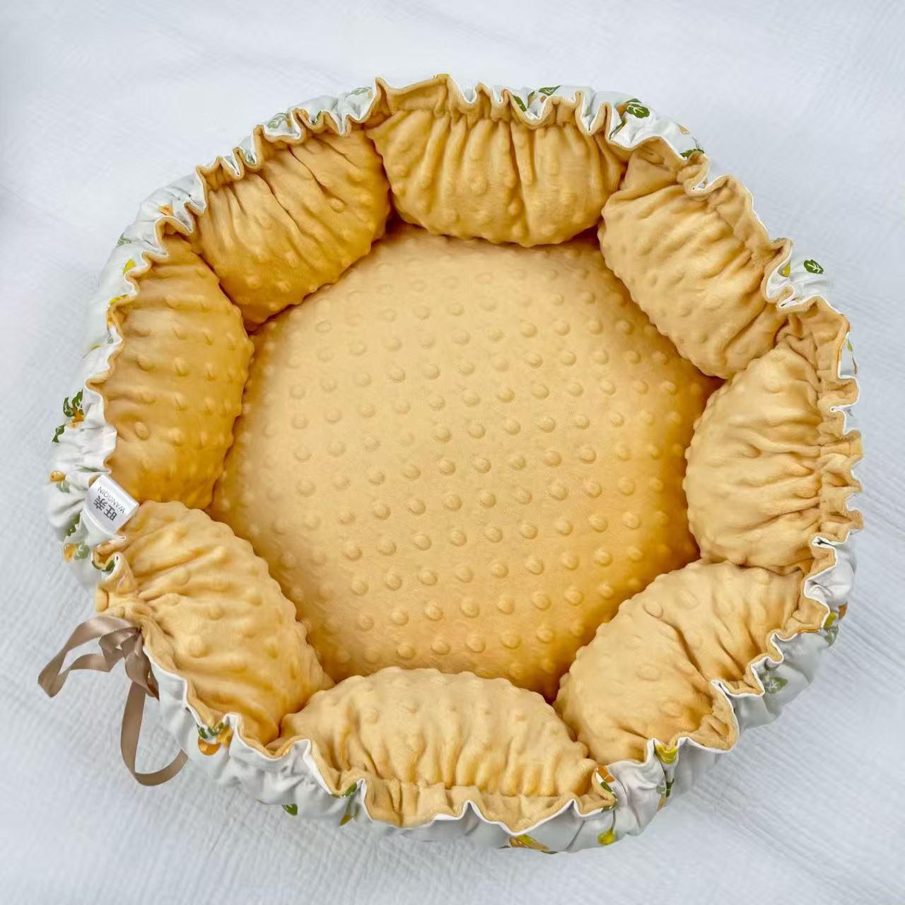 Thickened Warm Pet Bed - Double-Sided All-Season Nest for Cats & Dogs, Pumpkin-Style Soft Cushion
Thickened Warm Pet Bed - Double-Sided All-Season Nest for Cats & Dogs, Pumpkin-Style Soft Cushion