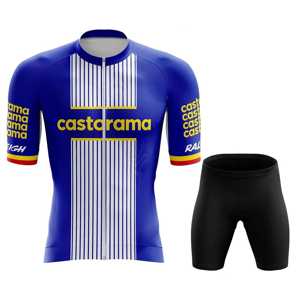 Men s Summer Blue Short Sleeve Top Mountain Road Cycling Suit Quick-Drying Breathable Cycling Shorts Set 2026 3XL
Men s Summer Blue Short Sleeve Top Mountain Road Cycling Suit Quick-Drying Breathable Cycling Shorts Set 2026 3XL