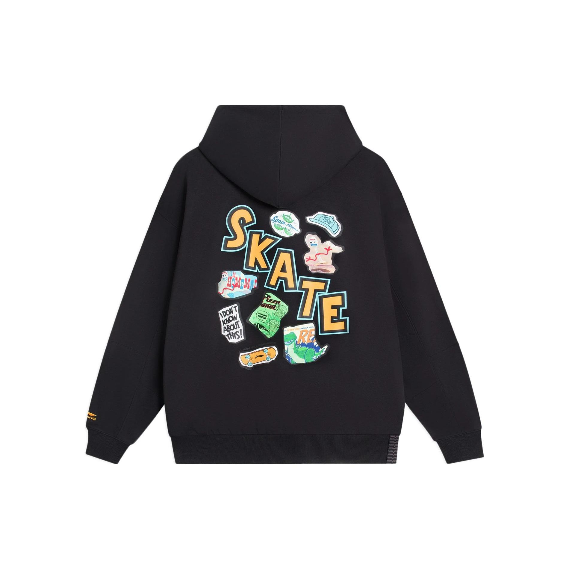 Li Ning X Disney Toy Story Series Cartoon Character Patch Loose Hoodie Unisex Hoodies Black AWDS579-3 S
Li Ning X Disney Toy Story Series Cartoon Character Patch Loose Hoodie Unisex Hoodies Black AWDS579-3 S