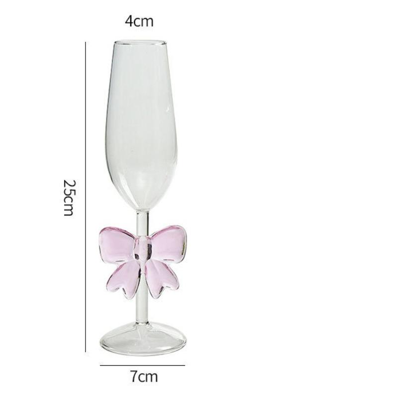 1pcs Elegant Borosilicate Glass Wine with Black Bow Romantic Valentine Champagne Cup Highball Creative Design 201-300ml
1pcs Elegant Borosilicate Glass Wine with Black Bow Romantic Valentine Champagne Cup Highball Creative Design 201-300ml
