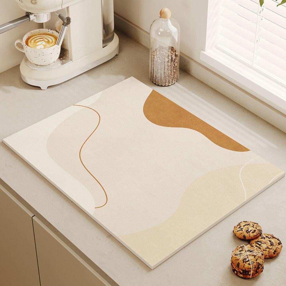 Super Absorbent Dish Drying Mat Diatomaceous Drain Pad Dinnerware Rug Draining Mat Kitchen 30x40cm-Style 2
Super Absorbent Dish Drying Mat Diatomaceous Drain Pad Dinnerware Rug Draining Mat Kitchen 30x40cm-Style 2