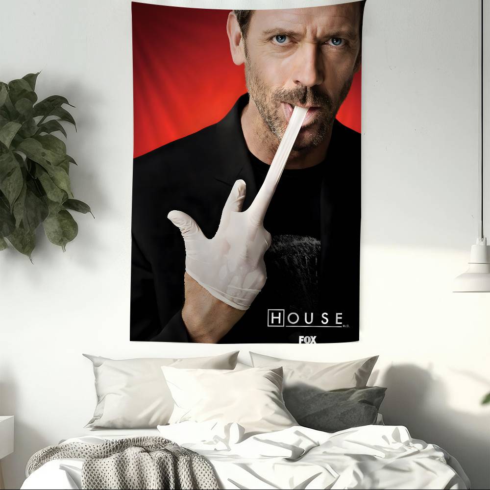 House MD TV Classic Vintage Hippie Wall Hanging Tapestries for Living Room Home Dorm Decor Kawaii Room Decor 74x94cm(29x37in)
House MD TV Classic Vintage Hippie Wall Hanging Tapestries for Living Room Home Dorm Decor Kawaii Room Decor 74x94cm(29x37in)
