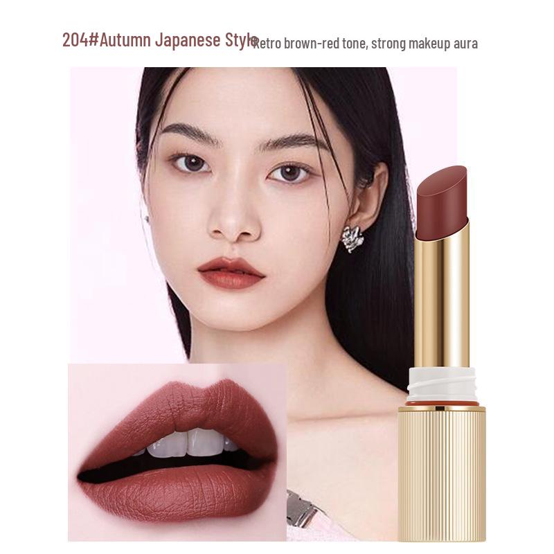 Yabang PT120 Velvet Matte Non-Stick Lipstick - True Red, Peach, Rose 3g
Yabang PT120 Velvet Matte Non-Stick Lipstick - True Red, Peach, Rose 3g