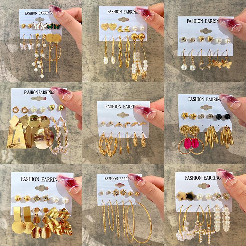 Simplicity Geometric 6pcs/Set Earrings Pearl Jewelry Gift Crystal Butterfly Vintage Korean Bohemian Women s
Simplicity Geometric 6pcs/Set Earrings Pearl Jewelry Gift Crystal Butterfly Vintage Korean Bohemian Women s