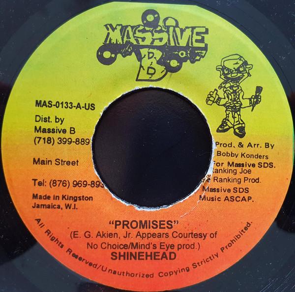 7inch Record SHINEHEAD Promises MAS133 Massive B 1997 Jamaica Reggae Ska Dub Used
7inch Record SHINEHEAD Promises MAS133 Massive B 1997 Jamaica Reggae Ska Dub Used