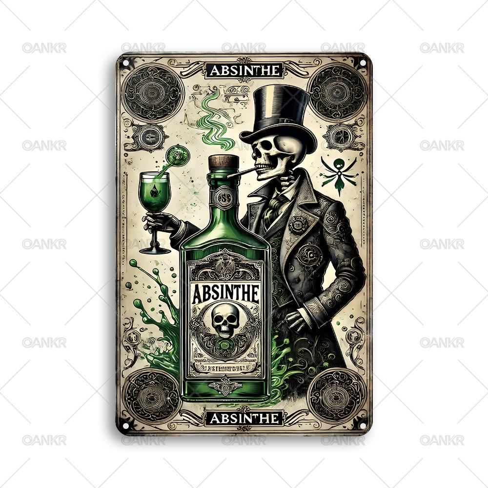 Vintage Absinthe Art Poster Metal Tin Sign Chic Metal Signs for Man Cave Garage Farm Bar Garden Home Wall Decor Plaque 20x30cm(7.8x11.8inch)
Vintage Absinthe Art Poster Metal Tin Sign Chic Metal Signs for Man Cave Garage Farm Bar Garden Home Wall Decor Plaque 20x30cm(7.8x11.8inch)