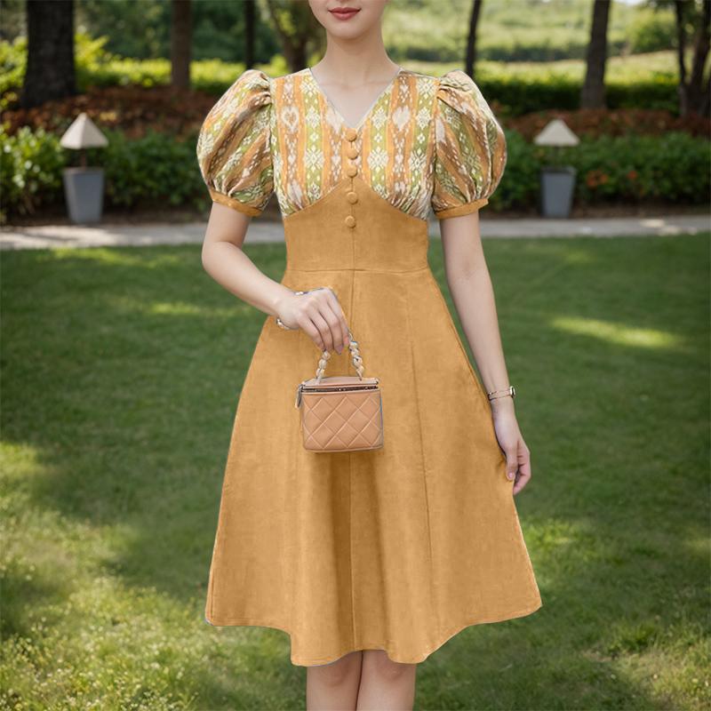 ZANZEA Женское повседневное платье А-силуэта с V-образным вырезом, короткими рукавами и лоскутным принтом 5XL хаки
ZANZEA Женское повседневное платье А-силуэта с V-образным вырезом, короткими рукавами и лоскутным принтом 5XL хаки