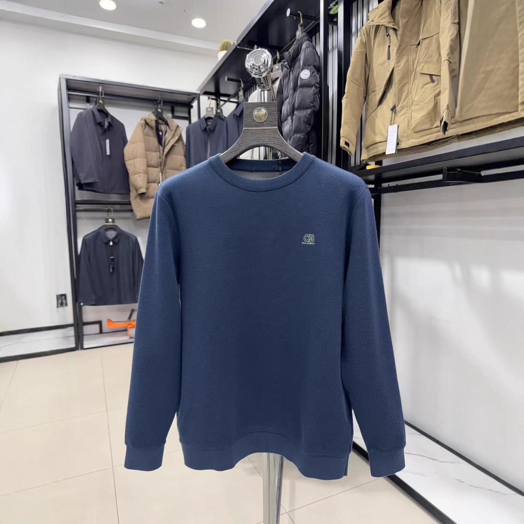 H Brand: Men s Round Neck Knit Sweater - Warm, Velvet-Enhanced, Long Sleeve Pullover for Autumn/Winter 170 (115-130 jin) темно-синього кольору
H Brand: Men s Round Neck Knit Sweater - Warm, Velvet-Enhanced, Long Sleeve Pullover for Autumn/Winter 170 (115-130 jin) темно-синього кольору