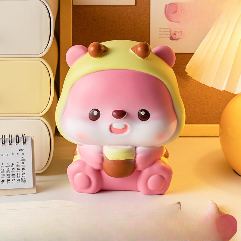 Милая маленькая копилка Fanlubi с клеем, анти-падение, большая емкость для хранения монет, украшение для копилки
Милая маленькая копилка Fanlubi с клеем, анти-падение, большая емкость для хранения монет, украшение для копилки