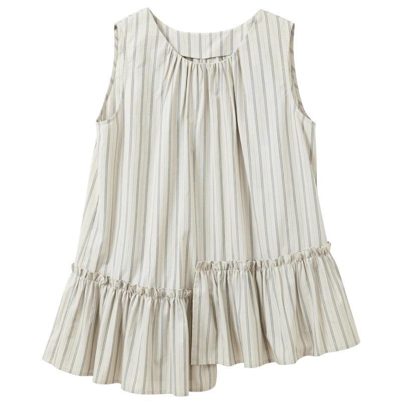 Sancai Women s 100% Cotton Striped Sleeveless Top M
Sancai Women s 100% Cotton Striped Sleeveless Top M