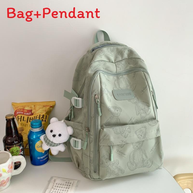 Nylon School Backpack For Girls And Boys With Design And Animal Print For Middle School Use зелений
Nylon School Backpack For Girls And Boys With Design And Animal Print For Middle School Use зелений