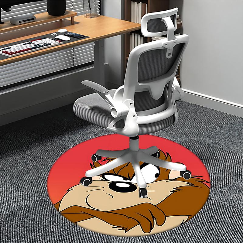 Taz Chair Mat Round Carpet for Home Decor, Office Use, Gift Idea Suitable for Bedroom, Living Room, s0262b 80cm by 80cm
Taz Chair Mat Round Carpet for Home Decor, Office Use, Gift Idea Suitable for Bedroom, Living Room, s0262b 80cm by 80cm