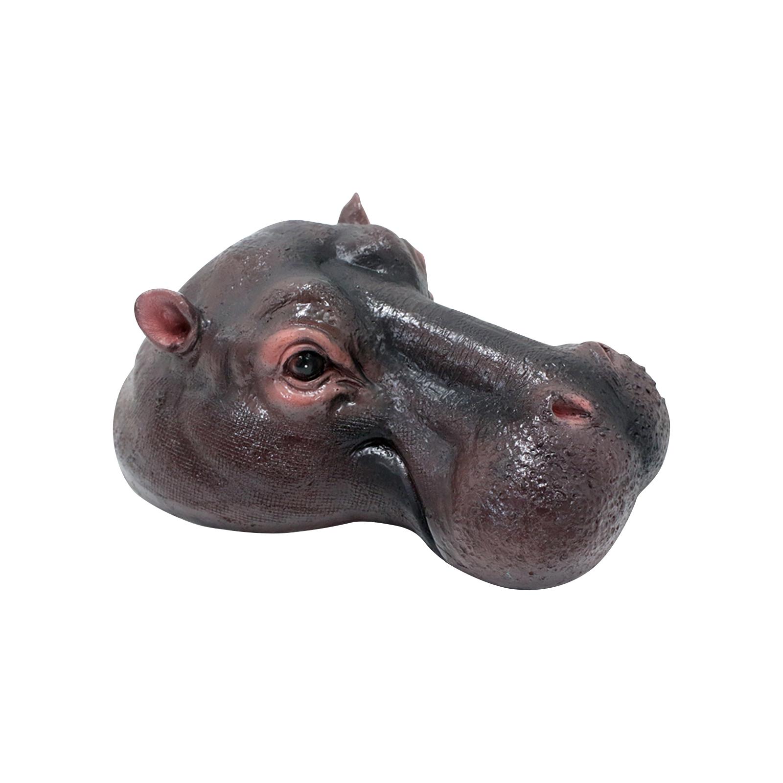Hippo Head Resin Ornaments For Outdoor Garden Courtyard Pond Fish Tank Decoration One Size
Hippo Head Resin Ornaments For Outdoor Garden Courtyard Pond Fish Tank Decoration One Size