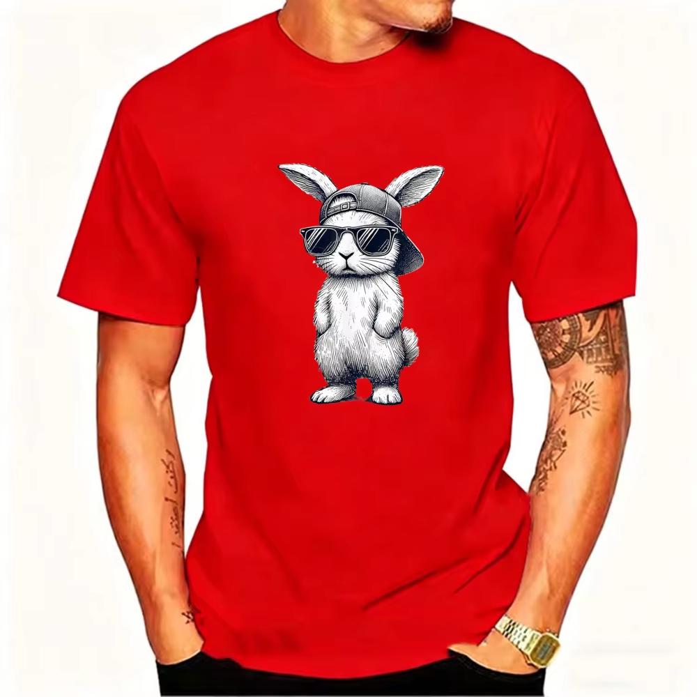 Easter Mens Cool Bunny with Baseball Cap Sunglasses Cotton TShirt Hip Hop Style Rabbit Graphic Short Sleeve Crewneck Tee 4XL
Easter Mens Cool Bunny with Baseball Cap Sunglasses Cotton TShirt Hip Hop Style Rabbit Graphic Short Sleeve Crewneck Tee 4XL