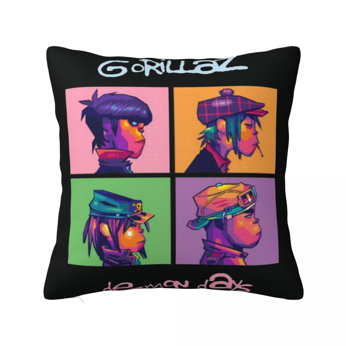 Music Band Gorillaz Punk Rock Pillow Cover Vintage Pillow Case For Sofa Home Decoration Cushion Cover Square Pillowcases Gift 12x12Inch
Music Band Gorillaz Punk Rock Pillow Cover Vintage Pillow Case For Sofa Home Decoration Cushion Cover Square Pillowcases Gift 12x12Inch