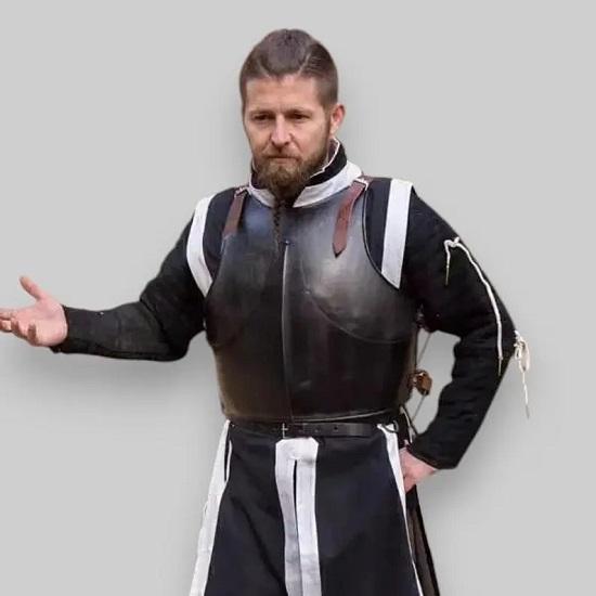 Сталеві міланські середньовічні кіраси LARP лицар нагрудник воїн нагрудна куртка обладунки фентезійний воїн кіраса обладунки для LARP
Сталеві міланські середньовічні кіраси LARP лицар нагрудник воїн нагрудна куртка обладунки фентезійний воїн кіраса обладунки для LARP