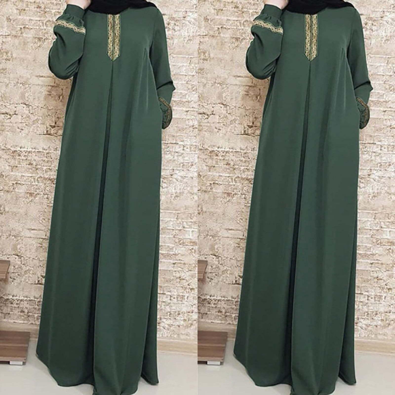 Етнічний стиль Вільна довга сукня з тасьмою, великий розмір 4XL зелений
Етнічний стиль Вільна довга сукня з тасьмою, великий розмір 4XL зелений