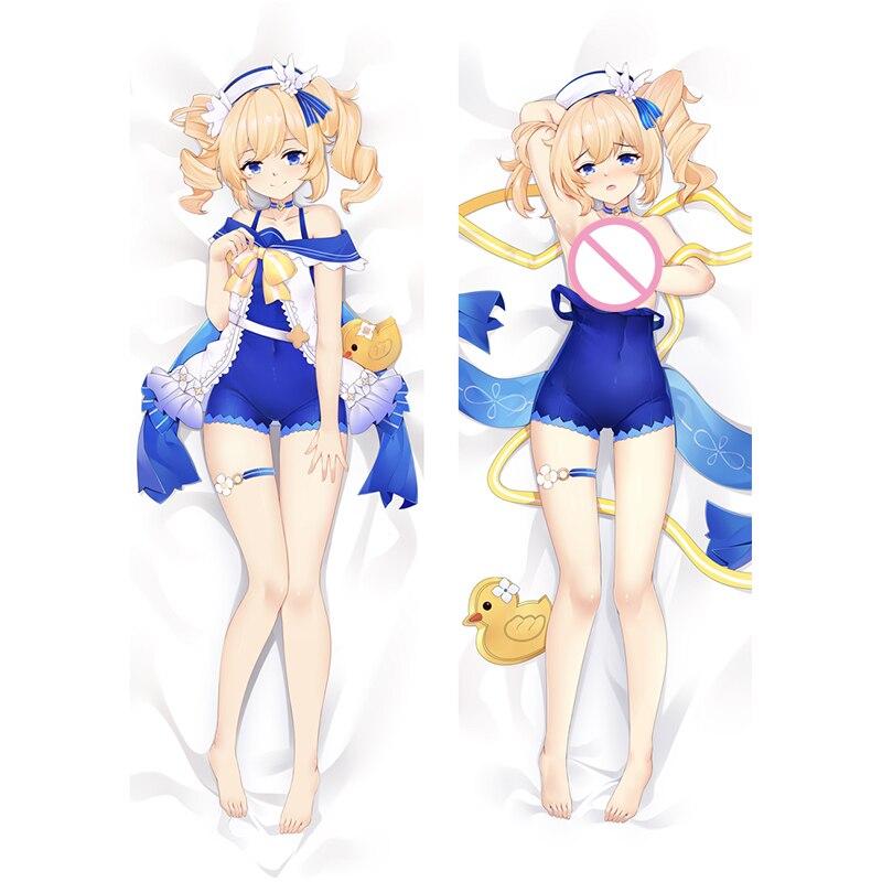 60x180 см двухсторонняя наволочка с рисунком Барбары, игра Genshin Impact, аниме Dakimakura Otaku, длинная обнимающая наволочка для тела, чехол
60x180 см двухсторонняя наволочка с рисунком Барбары, игра Genshin Impact, аниме Dakimakura Otaku, длинная обнимающая наволочка для тела, чехол