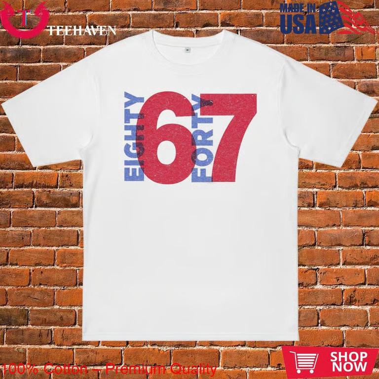 Eighty 6 Forty 7 T-Shirt Unisex T-Shirt XXXL
Eighty 6 Forty 7 T-Shirt Unisex T-Shirt XXXL