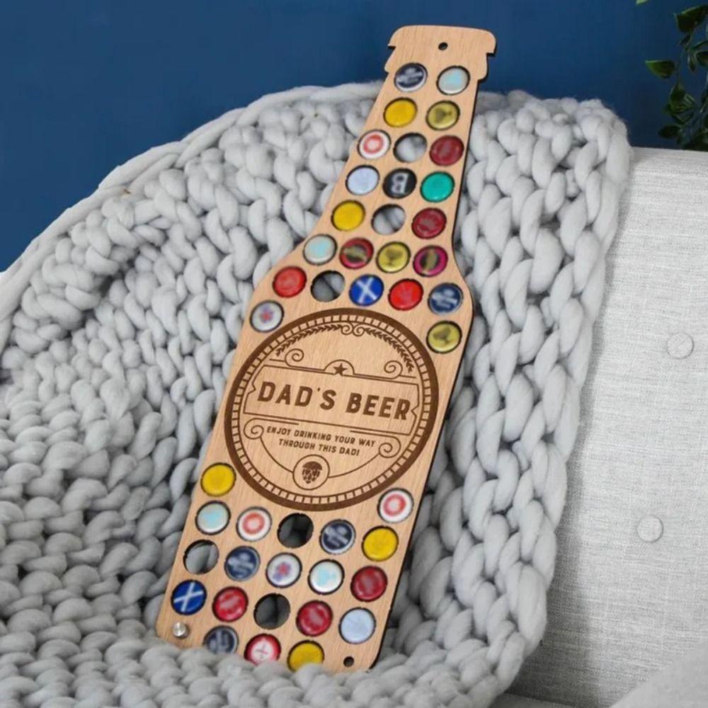 Hanging Craft Beer Cap Holder Wall-mounted Beer Bottle Cover Bracket Fathers Day Gifts Style 2
Hanging Craft Beer Cap Holder Wall-mounted Beer Bottle Cover Bracket Fathers Day Gifts Style 2