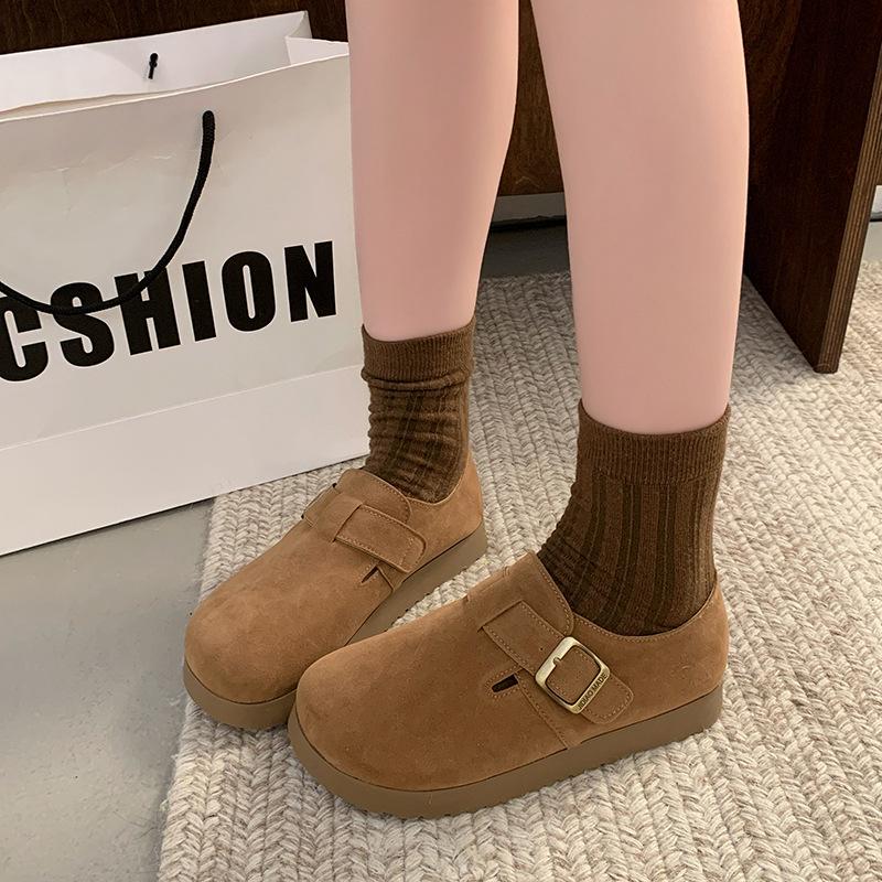 Spring one-pedal spring new platform women s Doudou shoes retro Boken 2025 matte single shoes Boken shoes soft sole 40 верблюд
Spring one-pedal spring new platform women s Doudou shoes retro Boken 2025 matte single shoes Boken shoes soft sole 40 верблюд