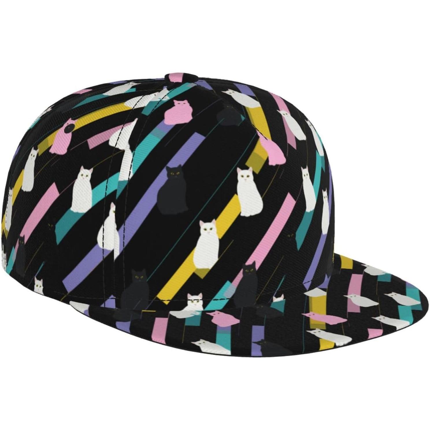 Trucker Hats for Men Women Adjustable Comfy Rainbow Cute Cat Print Flat Bill Baseball Cap Golf Hat Dad Hat Snapback One Size
Trucker Hats for Men Women Adjustable Comfy Rainbow Cute Cat Print Flat Bill Baseball Cap Golf Hat Dad Hat Snapback One Size